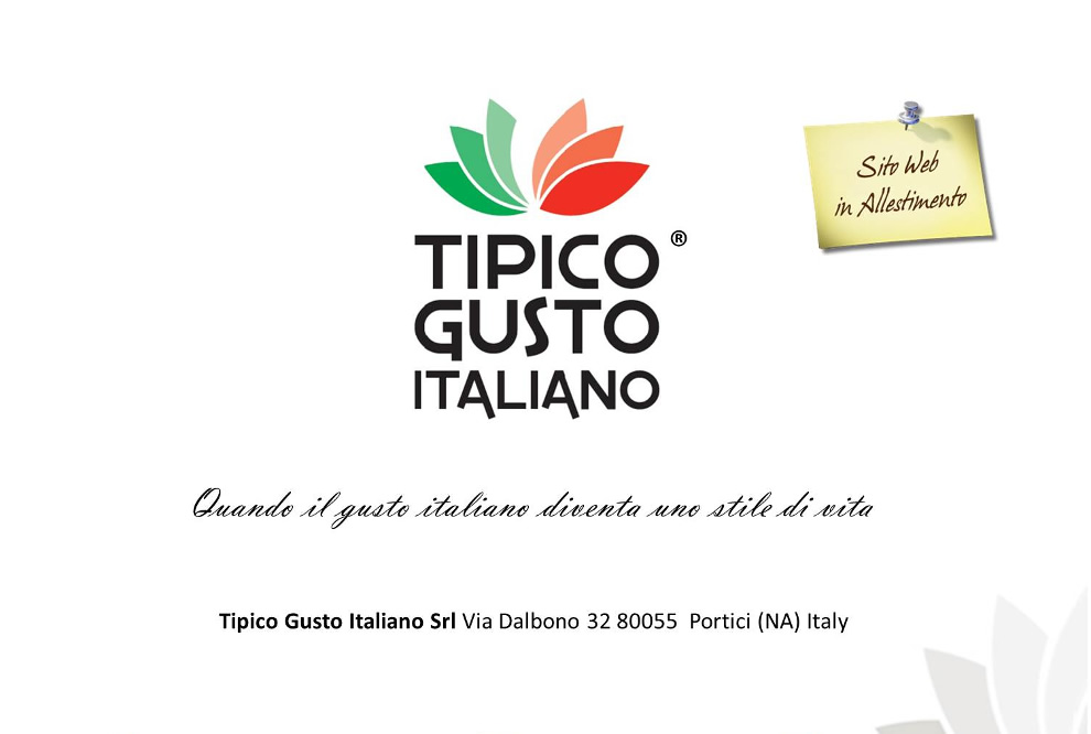 Tipico gusto Italiano - Import export prodotti alimentari
